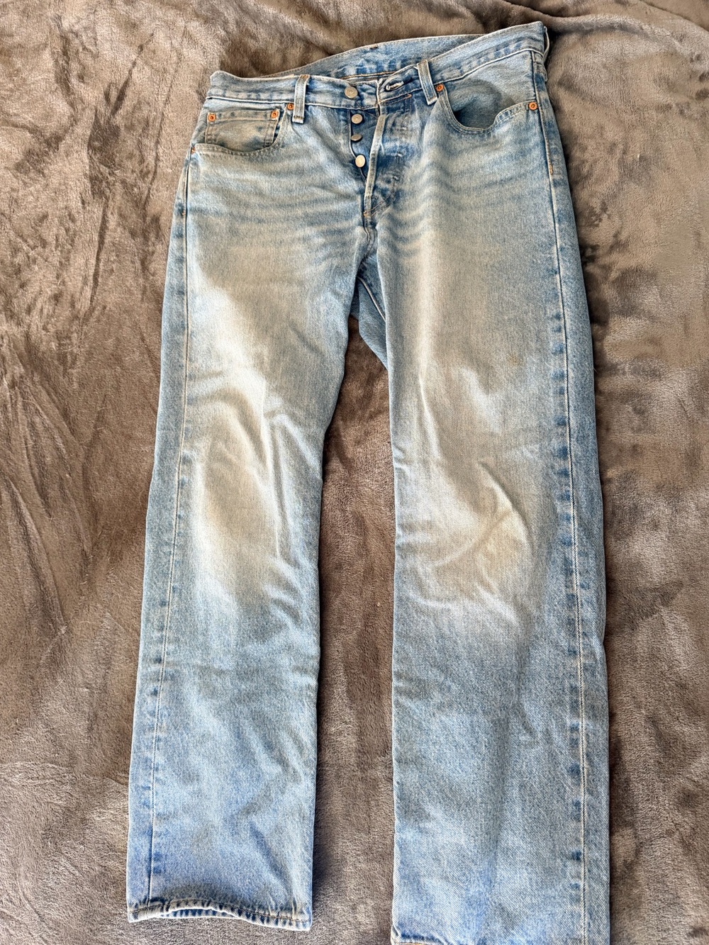 Levi’s 501 Light Blue Men's Straight-Leg Jeans
